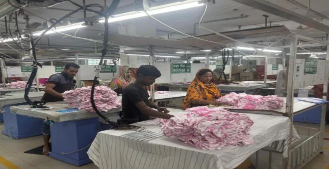 Garment finishing tables