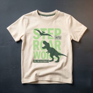 Kids’ Dinosaur Graphic T-Shirt
