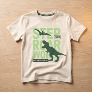 Kids’ Dinosaur Graphic T-Shirt
