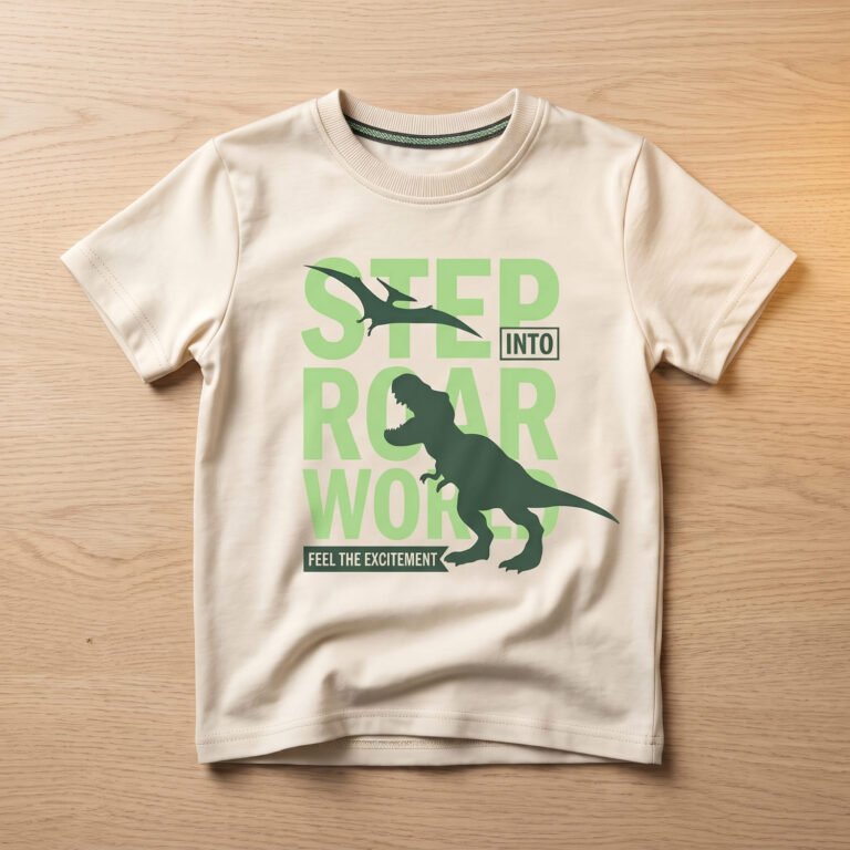 Kids’ Dinosaur Graphic T-Shirt