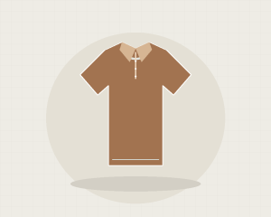 Polo Shirts garment illustration